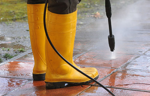 Sidewalk Cleaning